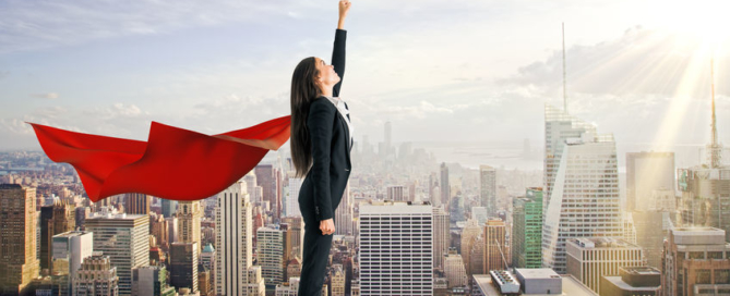 female leader superhero